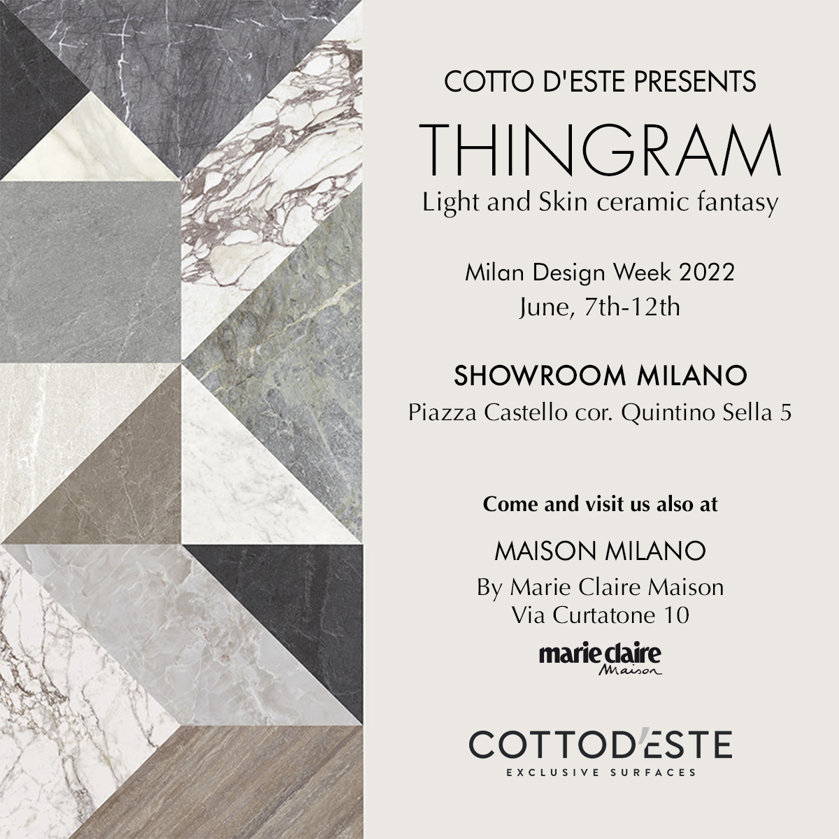 Thingram: Cotto d’Este al Fuorisalone: Foto 1